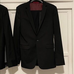 Topman black formal suit/ tuxedo pants